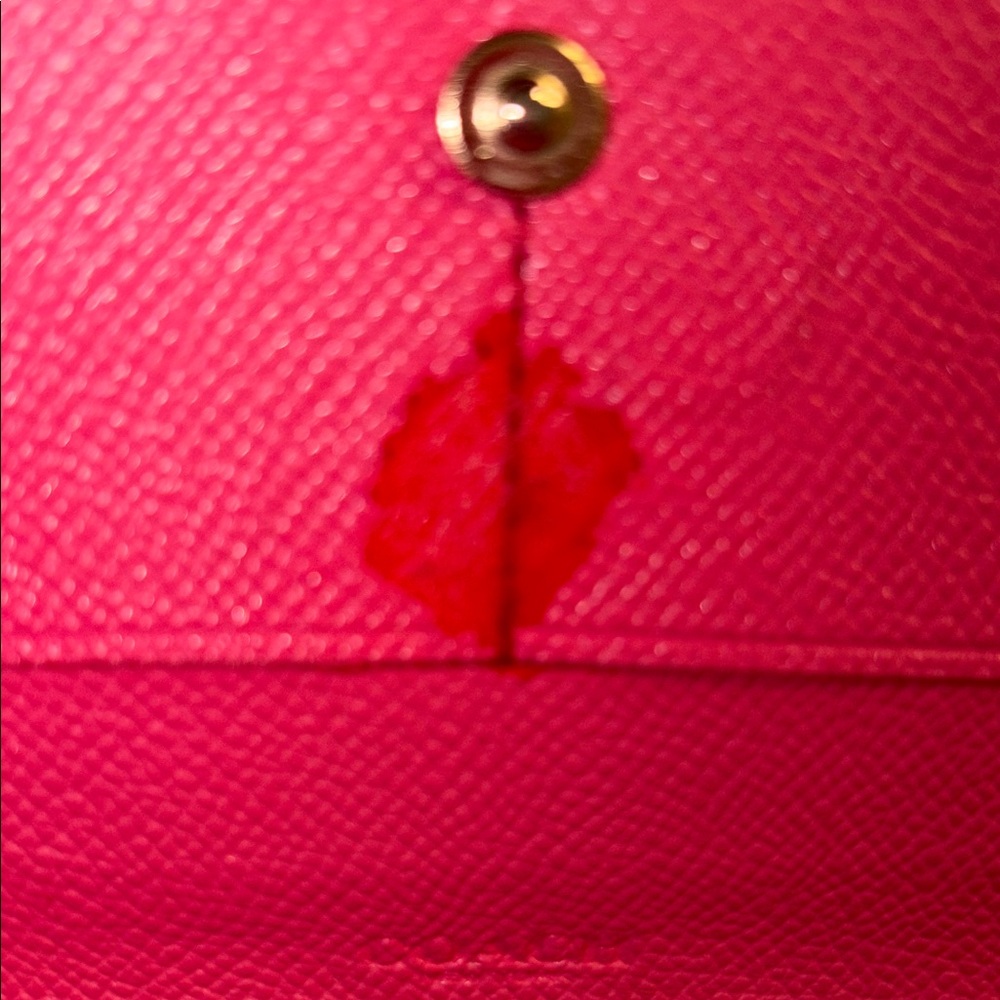 Coach Christie in cross grain leather Tan and Pink Shoulder Bag - Picture 14 of 16